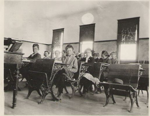 Sixth Grade Students sitting at desks