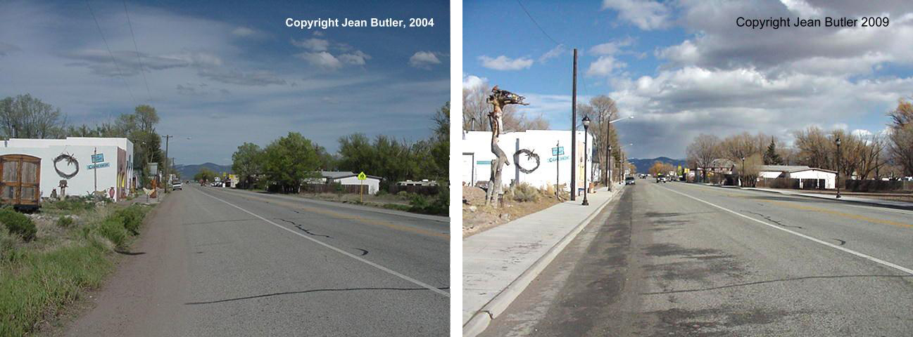 Main Street in 2004 to 2009