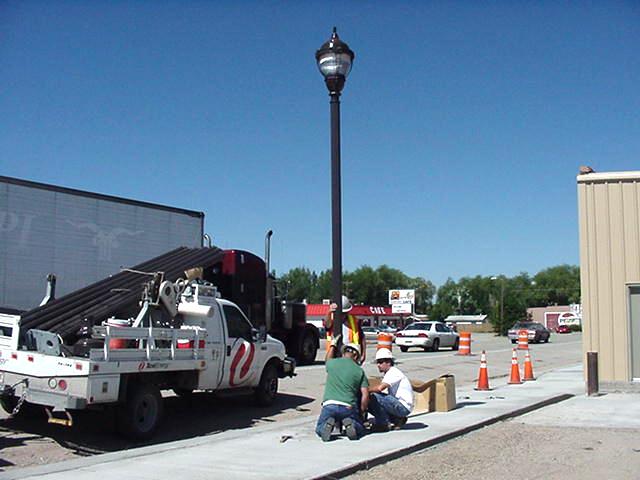 Installing the Street Light